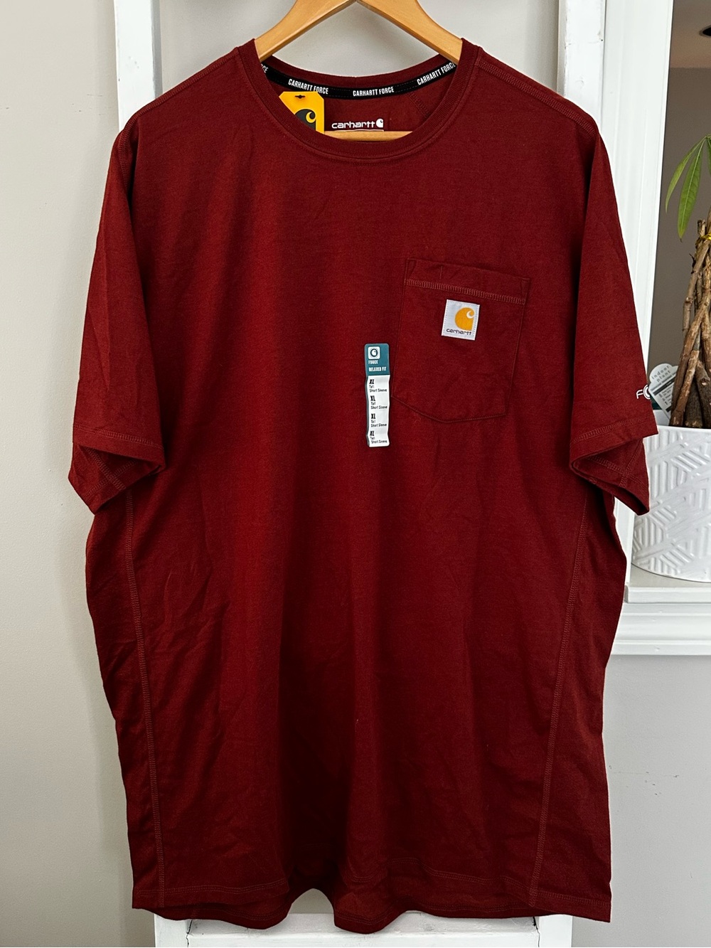 Carhartt Force Men’s Relaxed Fit Midweight Tall T-shirt